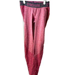 gymshark pink heathered, seamless leggings Size small